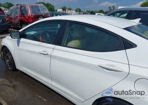 2013 Hyundai Elantra Gls из США, поврежденный, VIN 5NPDH4AE6DH230338